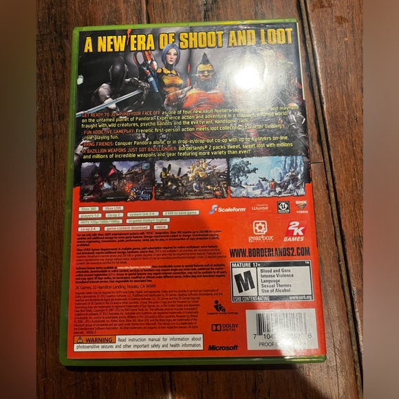 Xbox / Borderlands Bundle with Custom Controller - Picture 8 of 10